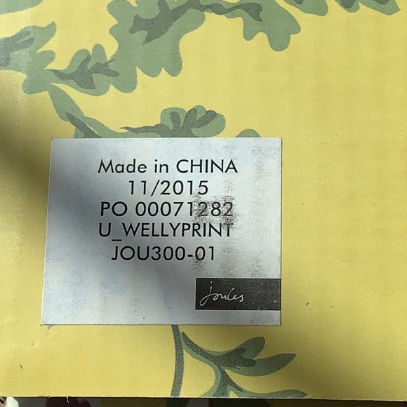 🌈 JOULES WELLIES TALL RAIN BOOTS🌈 - Picture 8 of 9